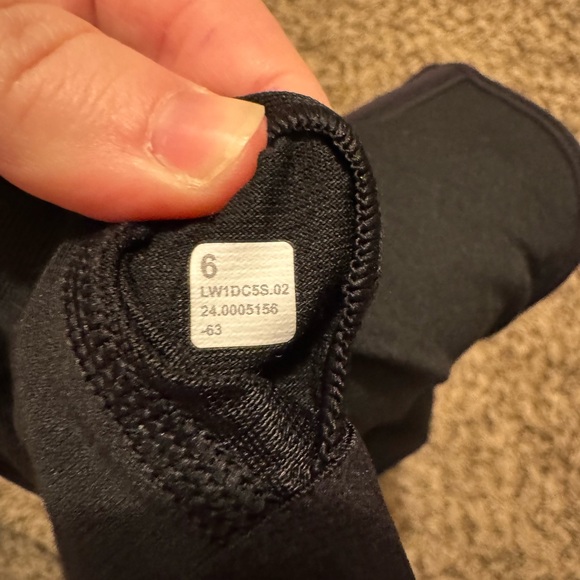 Lululemon Ribbed Contoured Unitard 6" - Picture 6 of 6